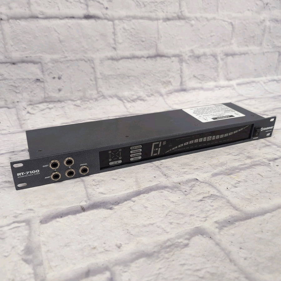 Sabine RT-7100 Rack Tuner