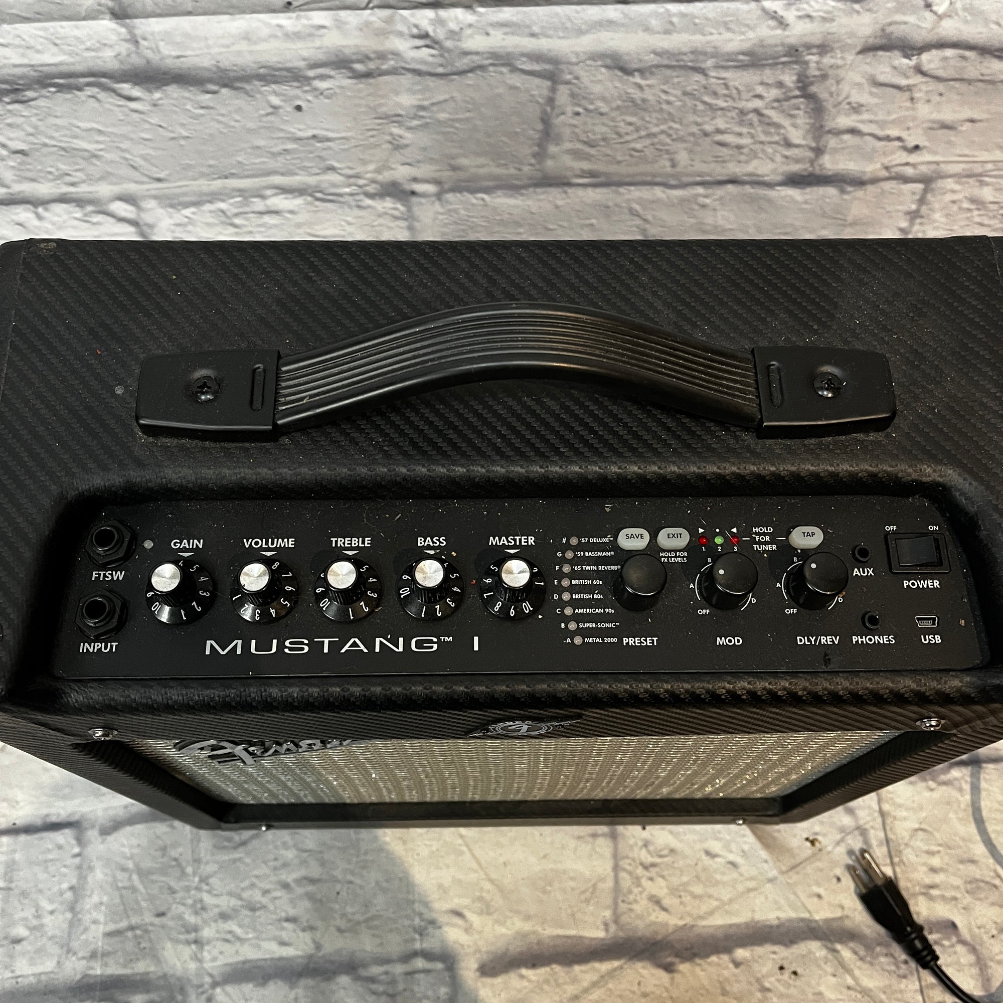 Fender Mustang I 20-Watt 1x8" Modeling Guitar Combo 2012 - Black