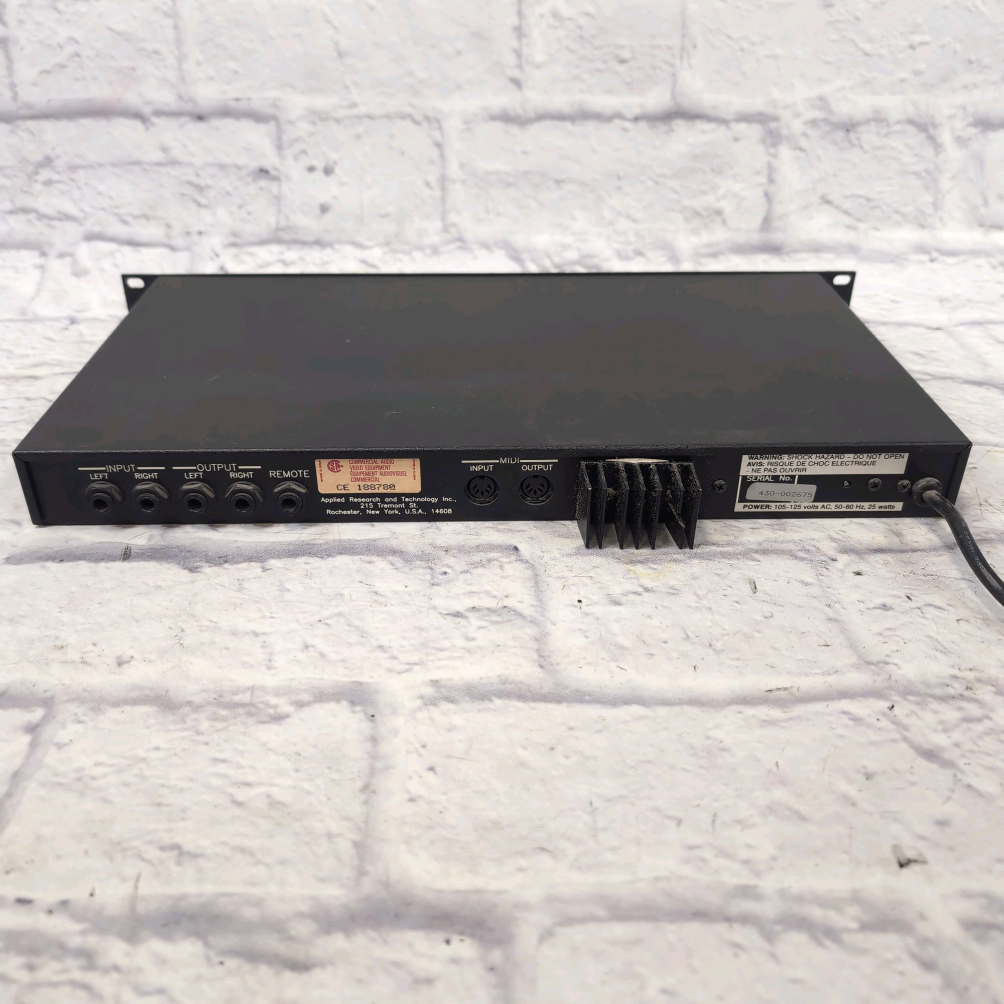 Art DR-X Digital Rack Multieffects Processor