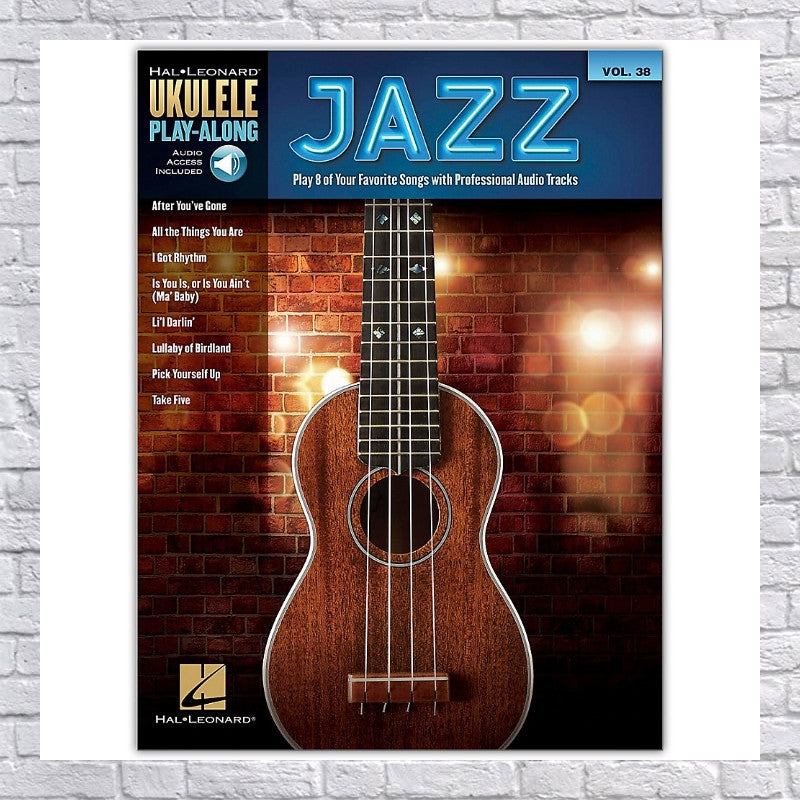 Ukulele Play-along Volume 38: Jazz Sheet Music Book