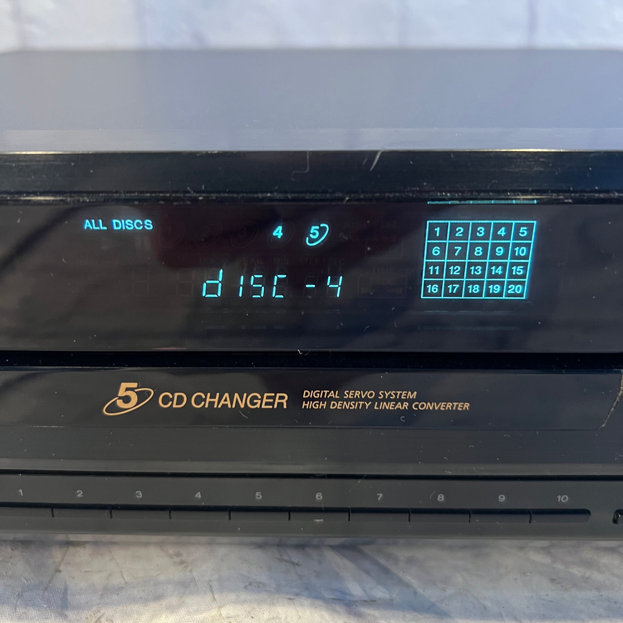 Sony CDP-CE305 Component 5-Disc CD Player Changer