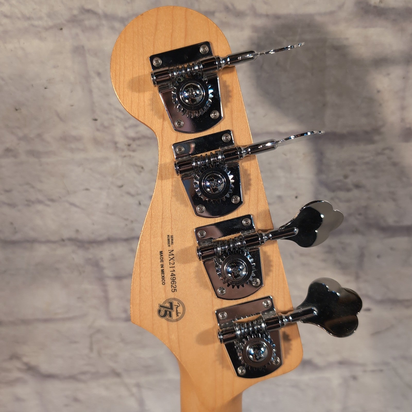 Fender Player Plus Active Jazz 4 String Bass with Maple Neck in Aged Candy Apple Red MIM
