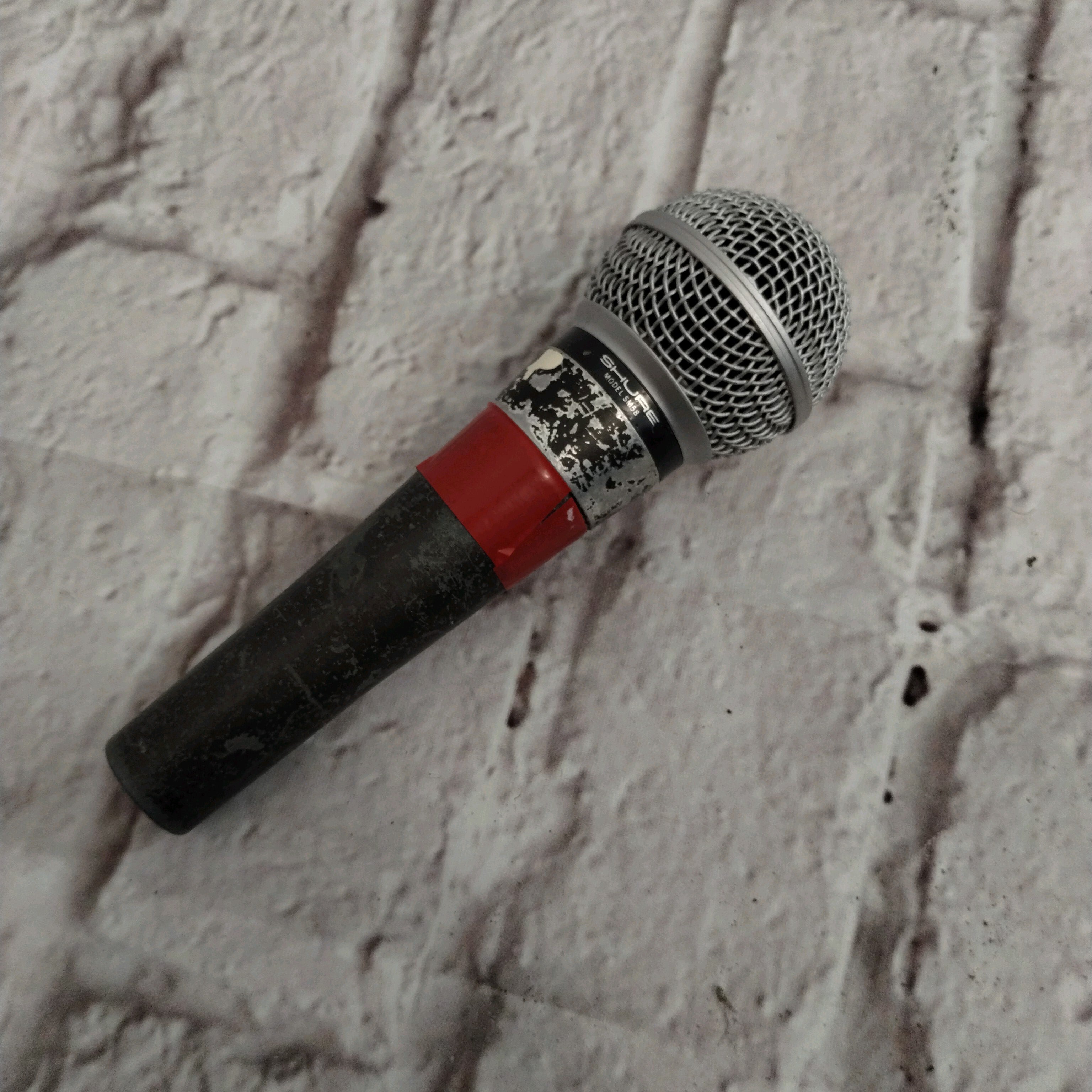 Vintage Shure SM58 Microphone 1970s Dual Impedance - Evolution Music