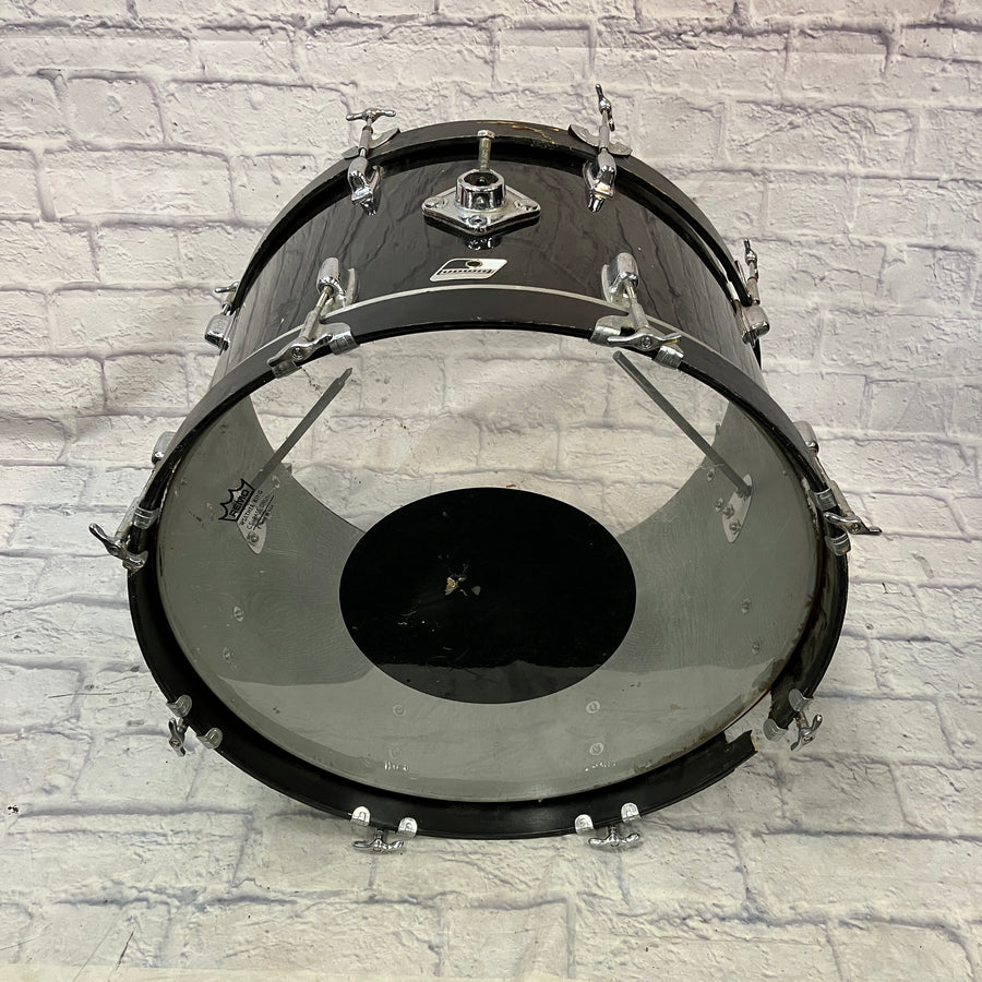 Ludwig Rocker Series Black 22 x 13 Inch Bass Drum