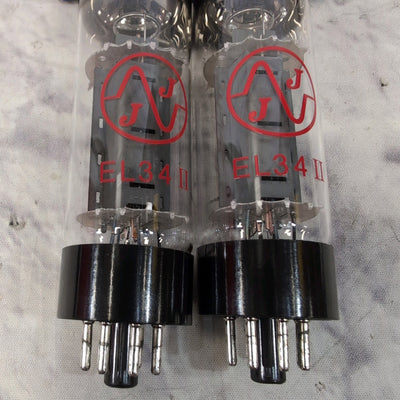 JJ Electronic EL34 II Amplifier Tubes Matched Pair