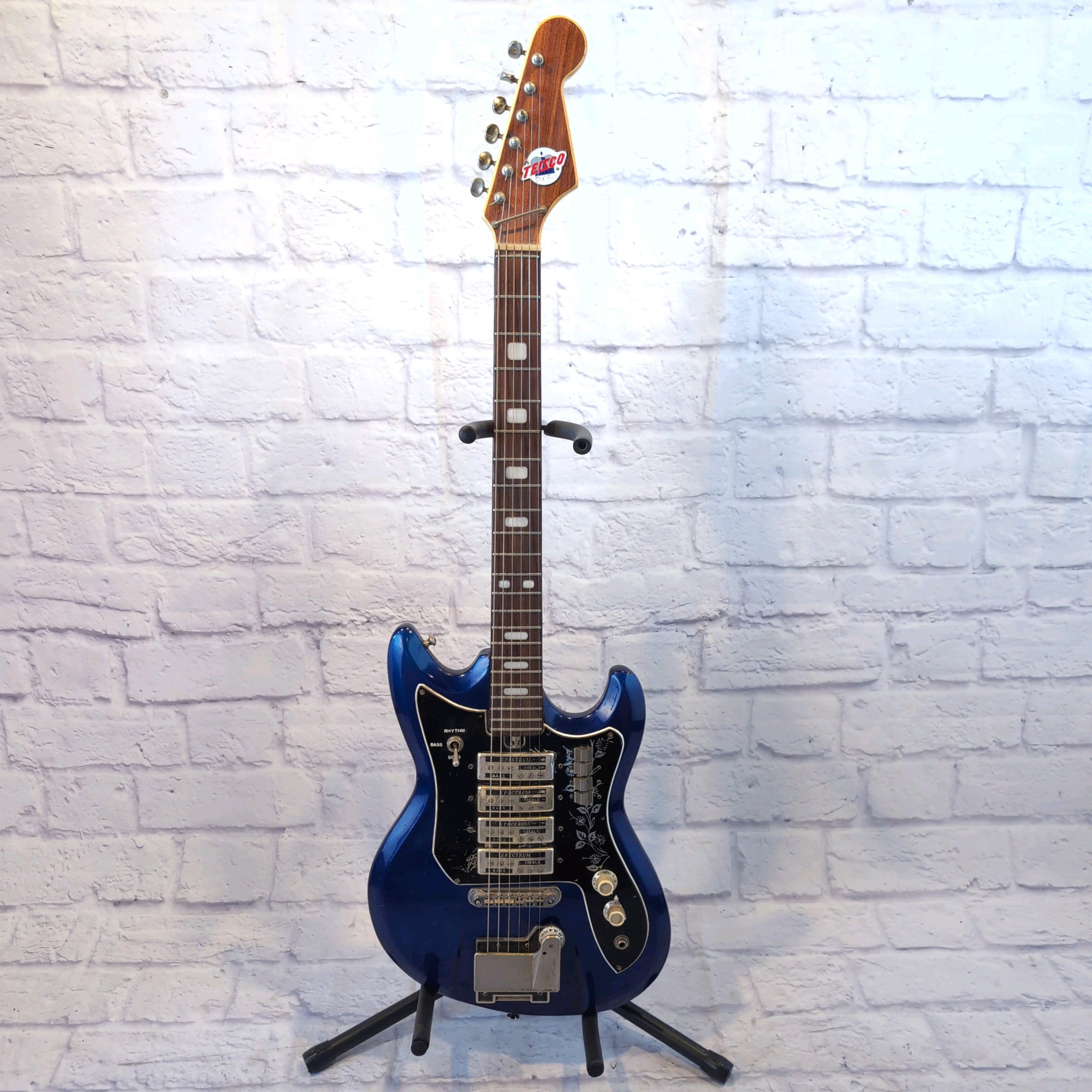Vintage 1960s Teisco ET-440 Spectrum 4 Electric Guitar