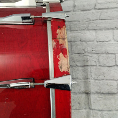 Pearl BLX Red 4 Piece Birch Drum Kit