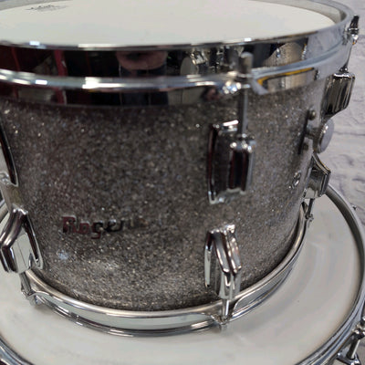 Rogers Silver Sparkle Holiday 3pc Drum Kit Vintage 1960s