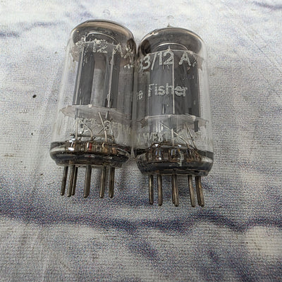 The Fisher 12AX7 Amplifier Tube Pair