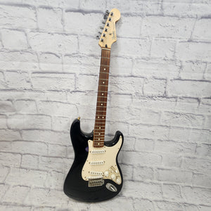 Fender Mexican Roland Ready Strat Black Electric Guitar