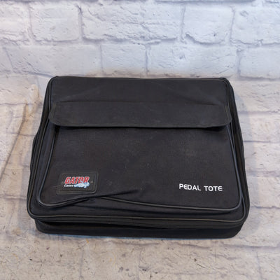 Gator Pedal Tote Pedal Board with Power Supply and Bag