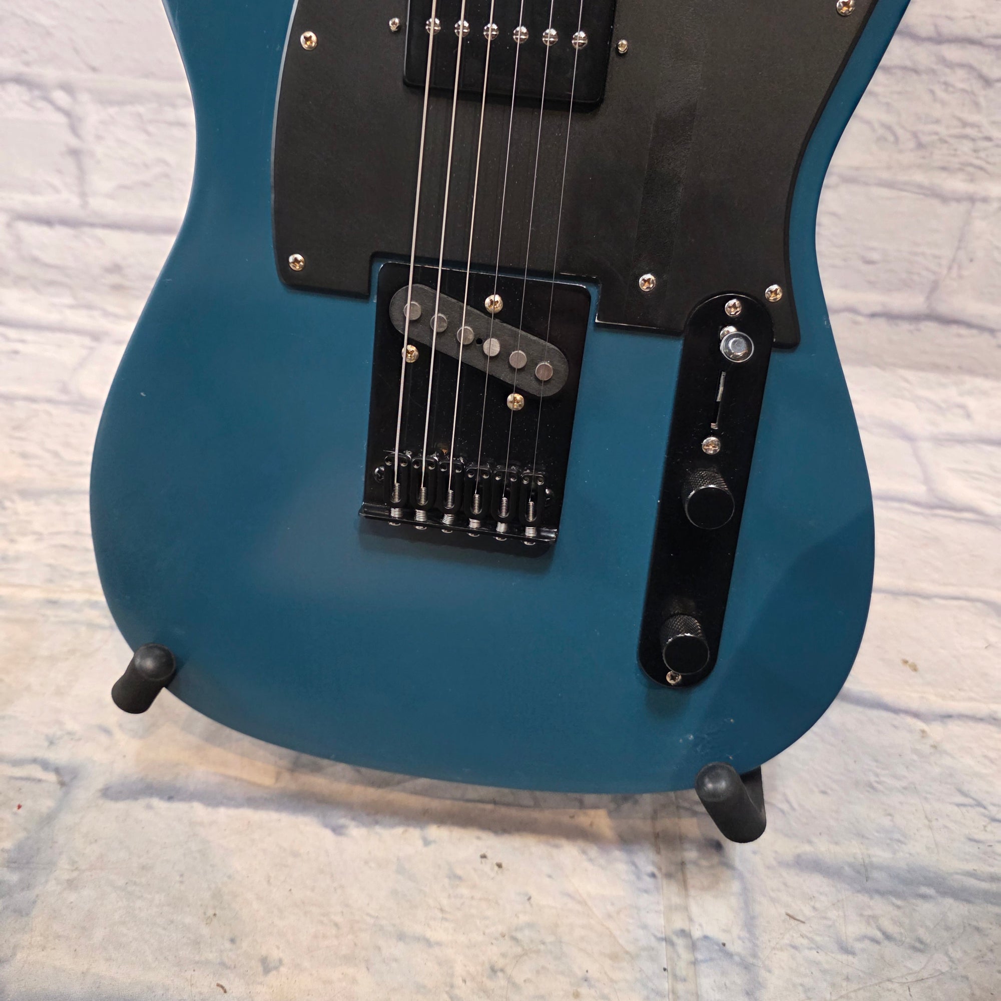 Partscaster T-Style With Case Electric Guitar