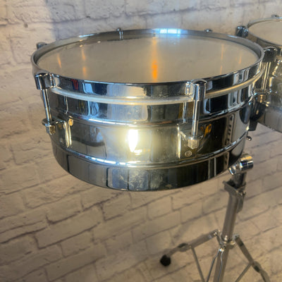 LP Latin Percussion Matador Timbales with CP Stand