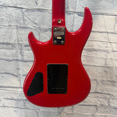 Memphis S2TR 1980s Cherry Red Electric Guitar - AS IS