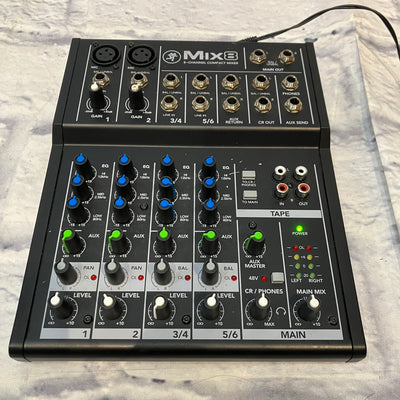 Mackie Mix8 8-Channel Compact Mixer