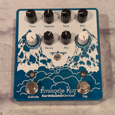 EarthQuaker Devices Avalanche Run Stereo Reverb & Delay w/ Tap Tempo