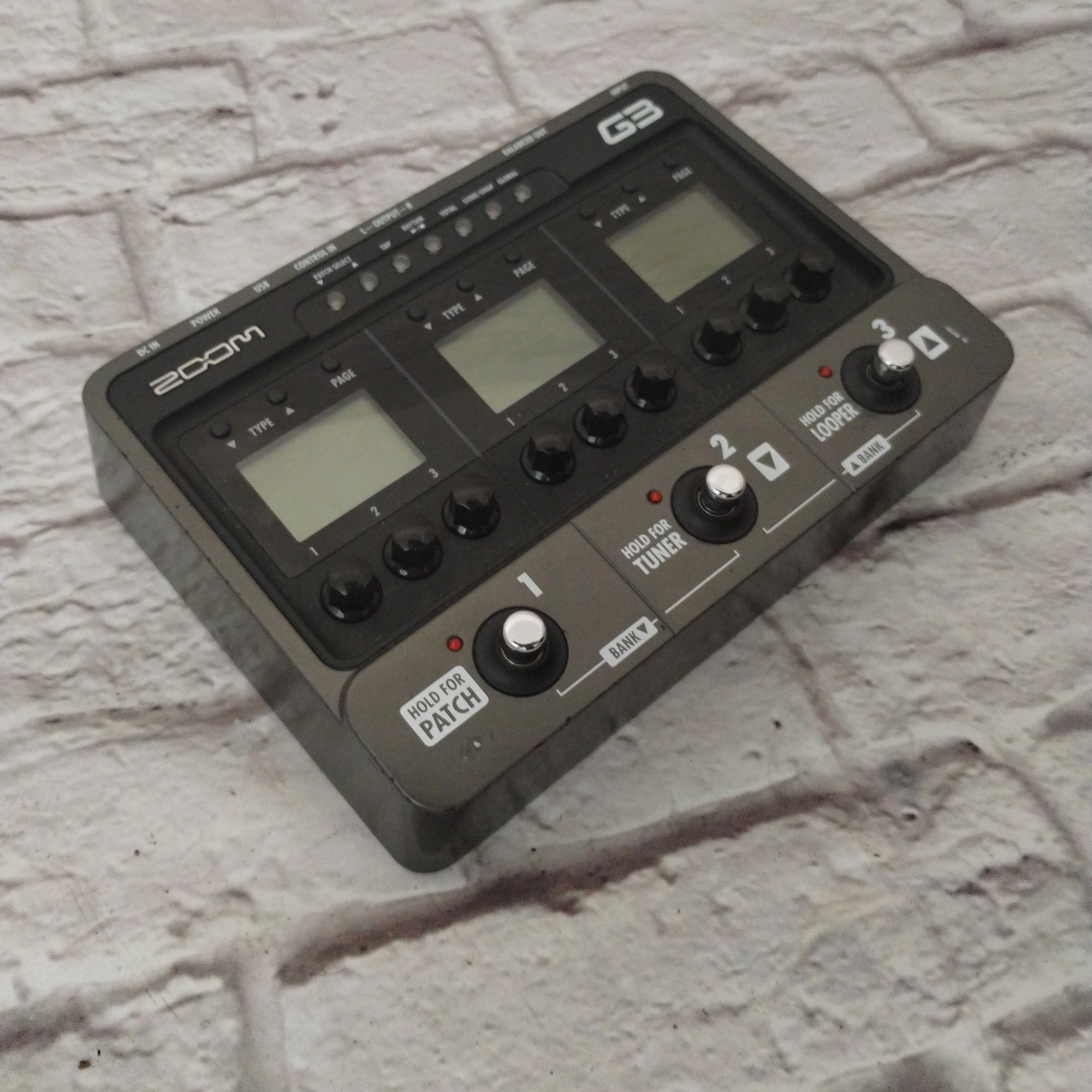 Zoom G3 Multi-Effects Processor Guitar Pedal