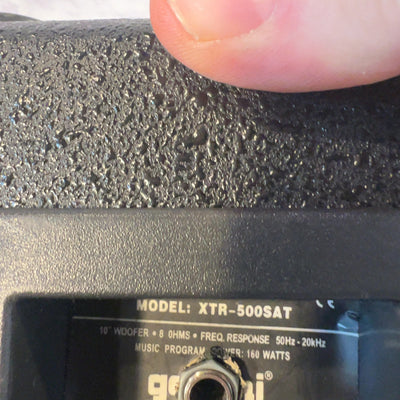 Gemini XTR-500SAT Passive Satellite Speaker Passive Speaker