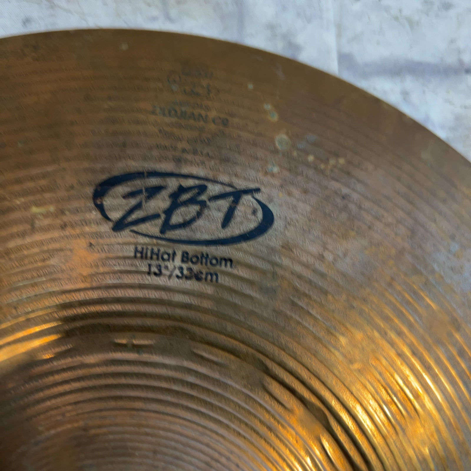 Zildjian 13 ZBT Hi Hat Bottom
