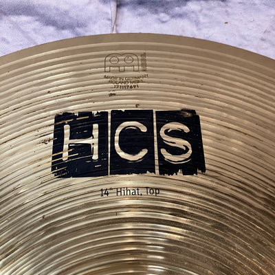 Meinl 14"HCS Hi Hat Cymbal Pair