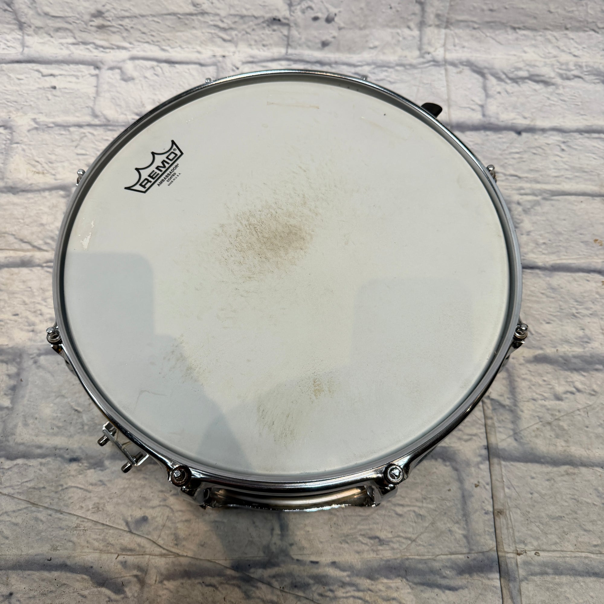 Tama Rockstar Snare Chrome Over Steel