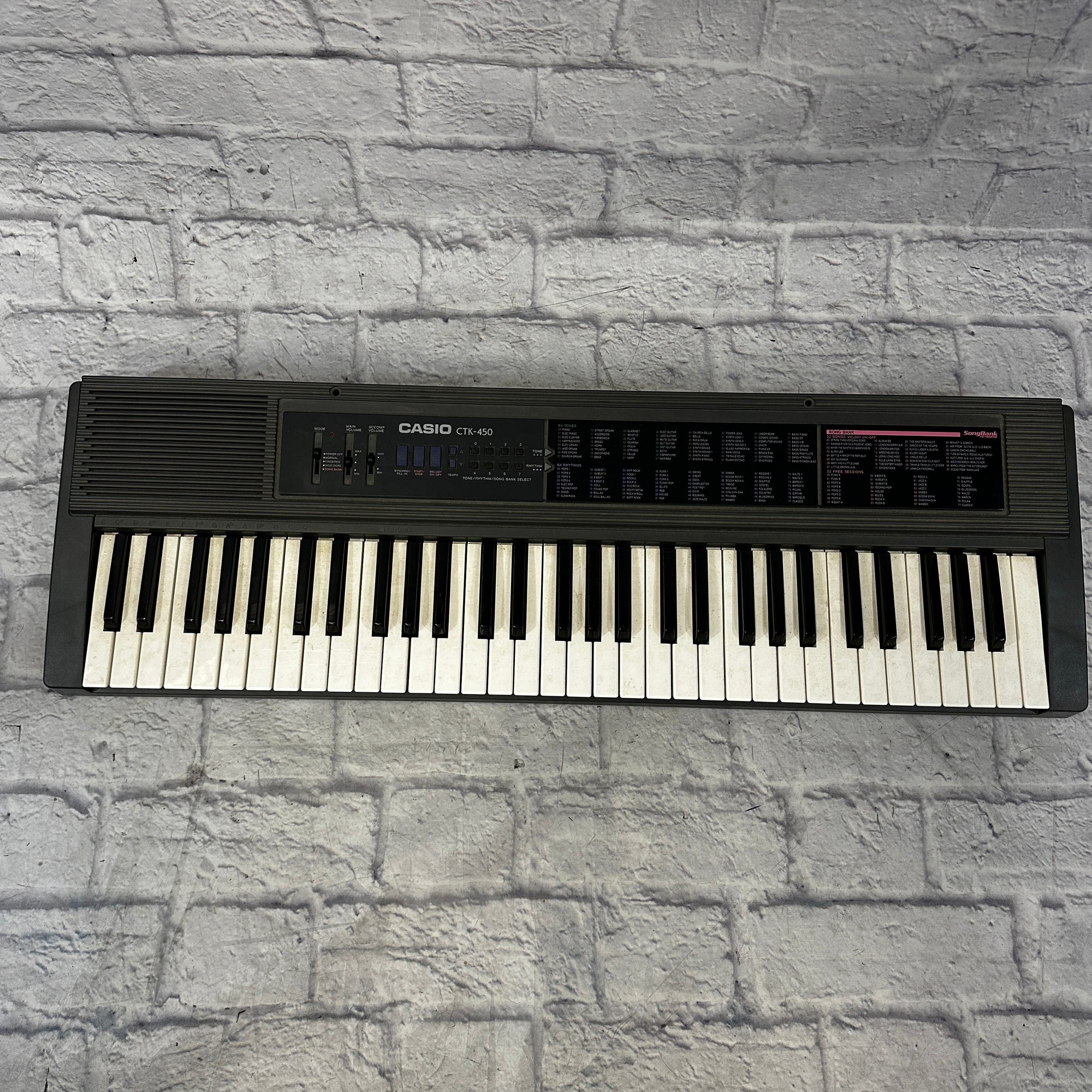 Casio CTK 450 Digital piano - Evolution Music