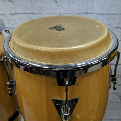 LP Latin Percussion Aspite Conga Set with Stand and Bags