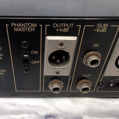 Yamaha Professional Series Mixer Model m206