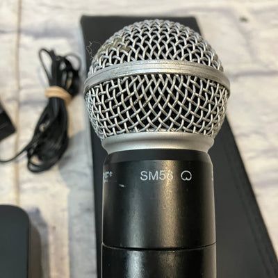 Shure SLX4 & BLX4 Wireless Receiver and Microphone