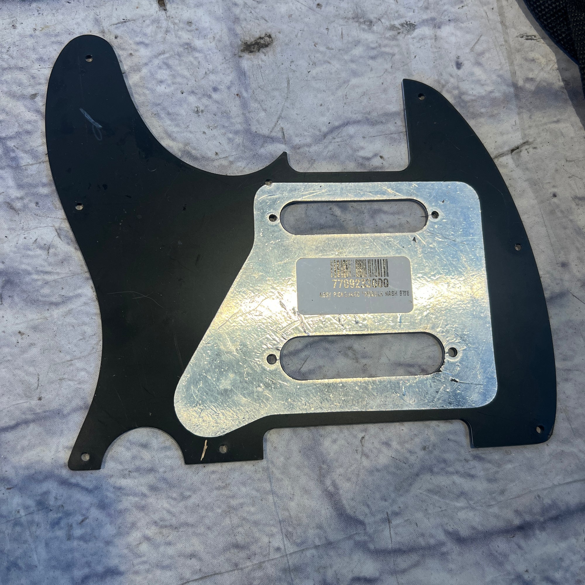 Unknown Nashville Telecaster Pickguard BWB
