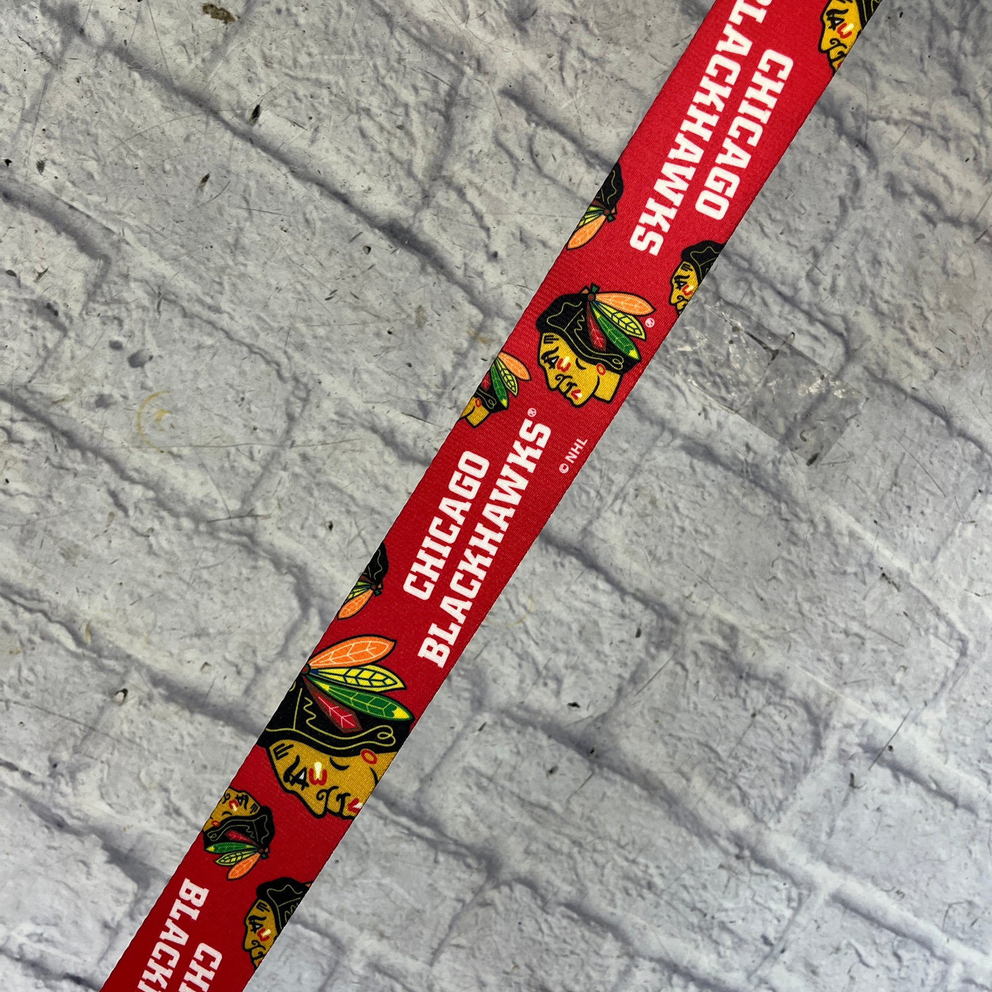 woodrow Chicago Blackhawks Guitar Strap