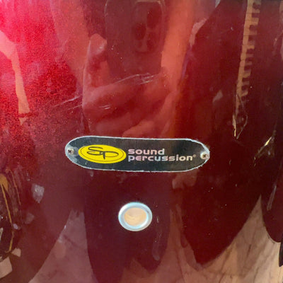 SP Sound Percussion 14 x 14 Floor Tom Deep Red Floor Tom