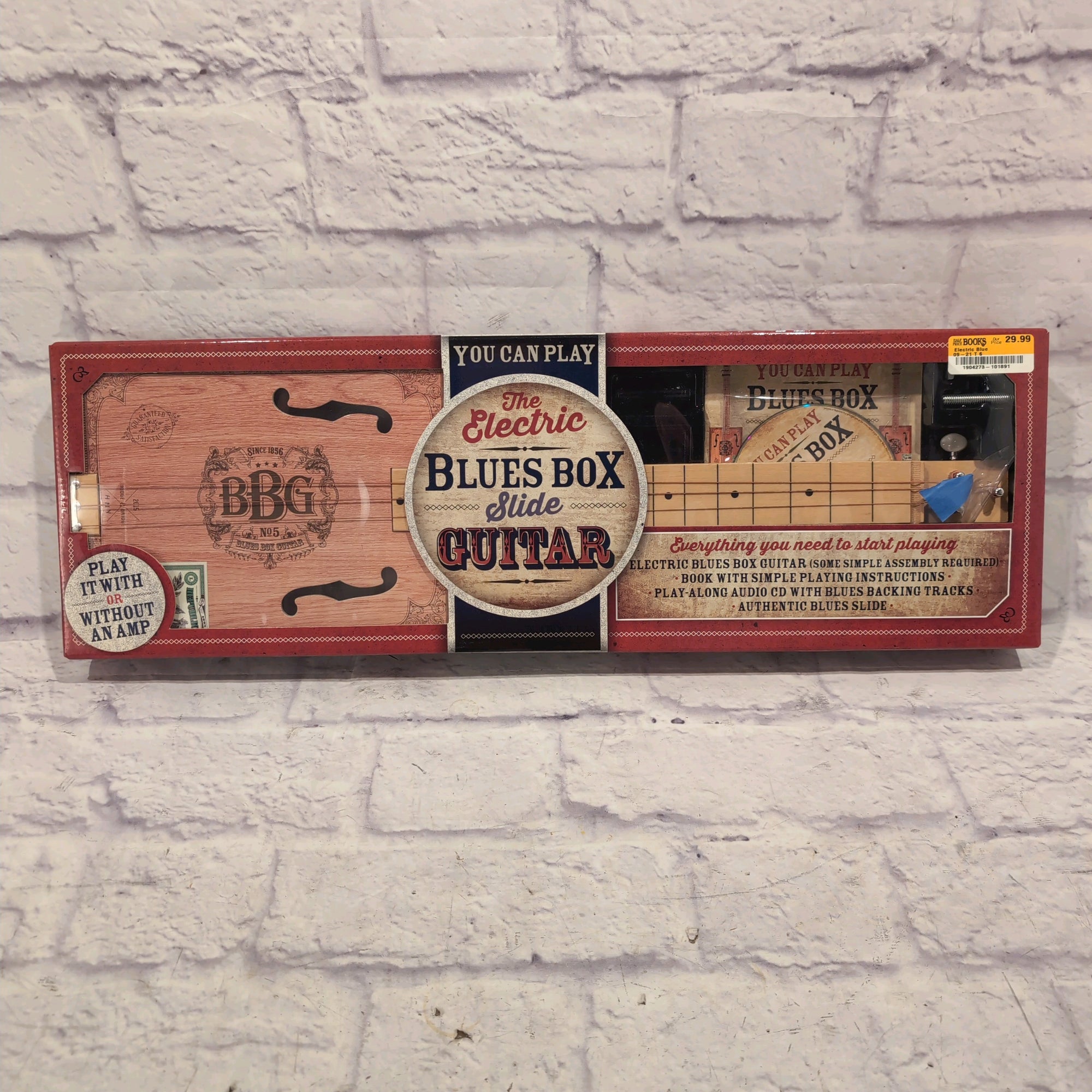 Unknown Blues Box Cigar Box Guitar Pack