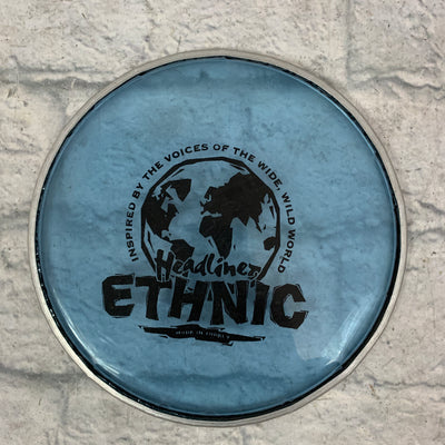 Headliner Ethnic 9" Drum Head - Blue