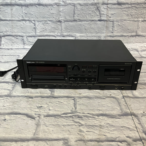Tascam CD-A500 Rack Mount CD Player - Evolution Music