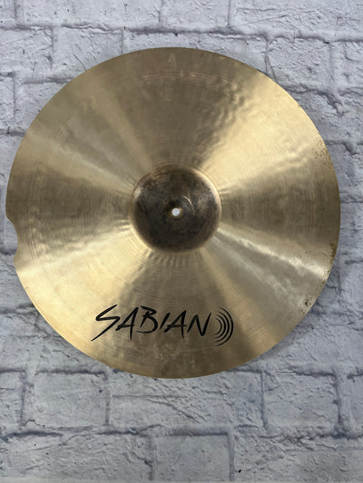 Sabian 20 AAX Medium Crash AS IS CUT DOWN