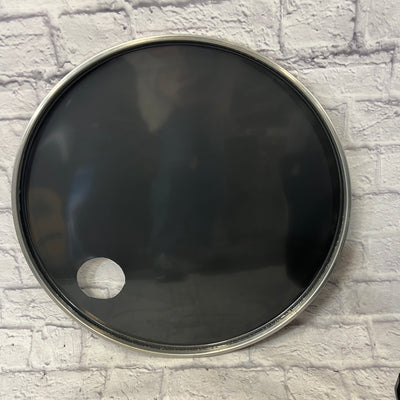 Remo 24 Weather King Bass Drum Head Harley Logo