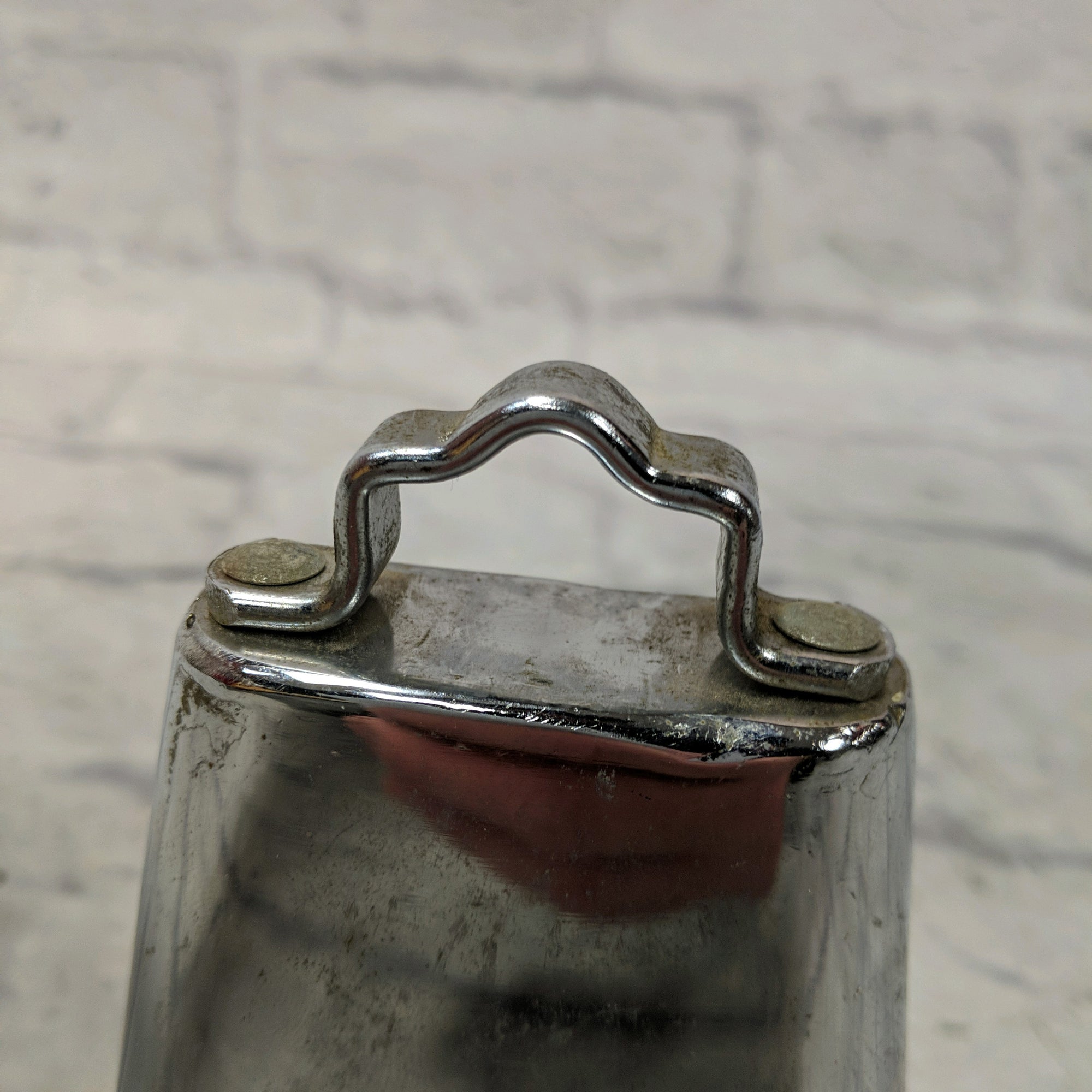 Unknown Small Chrome Cowbell Made in Japan