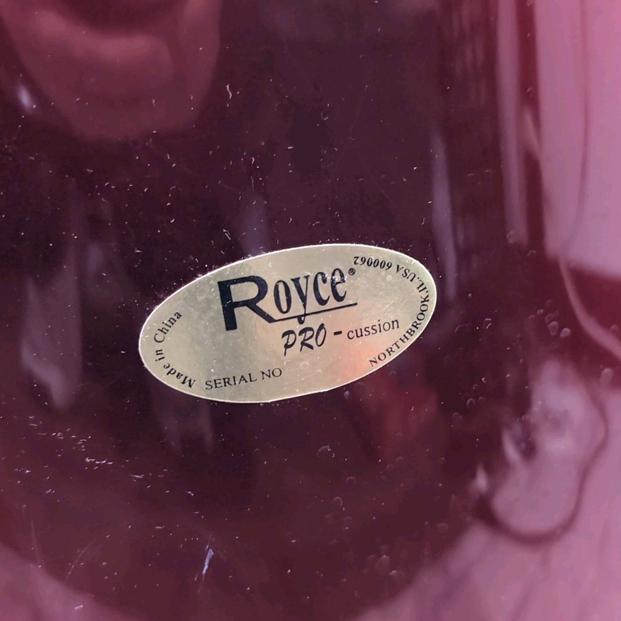 Royce Pro 16" Red Floor Tom