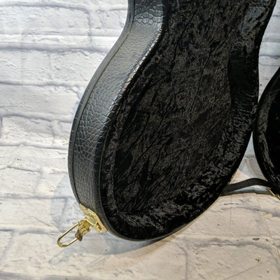 Taylor Archtop Hollowbody T3 / T5 Hard Guitar Case - Black Gator Skin