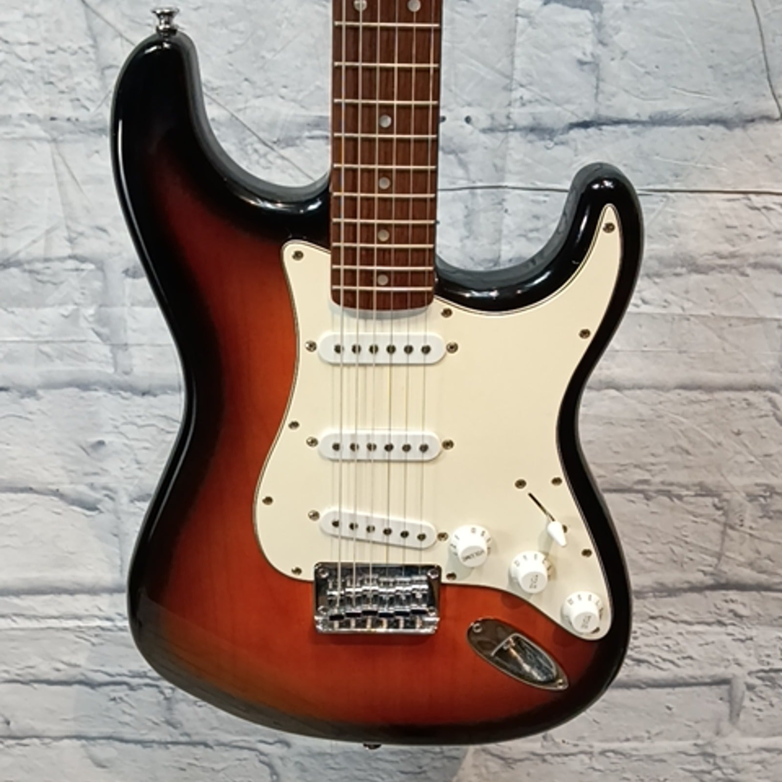 Squier Sunburst Hard Tail Stratocaster  Electric Guitar