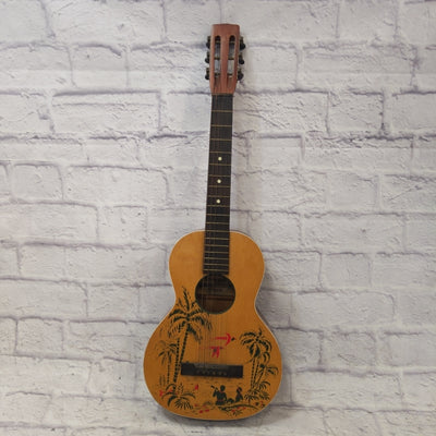 Supertone F33 Hawaiian Parlor Guitar NEEDS NUT
