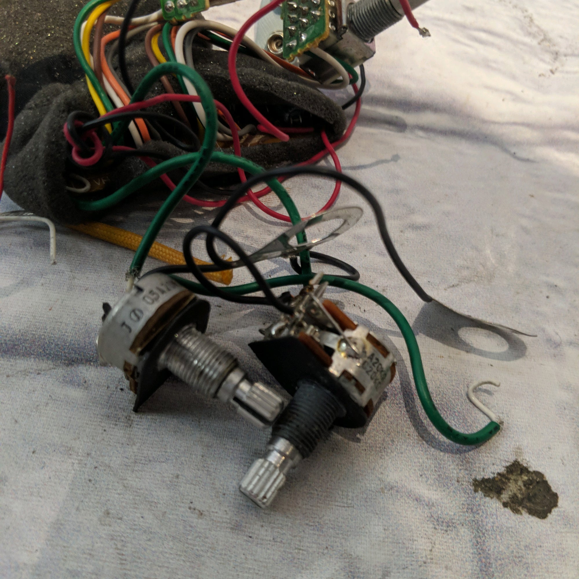 Ibanez AFR P and J Pickups W/ Preamp