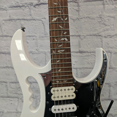 Ibanez Jem Junior White Steve Vai Electric Guitar