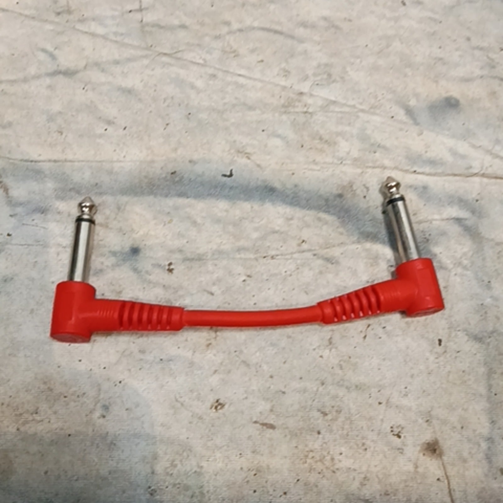 Unknown Pedal Patch Cable - Red Cables