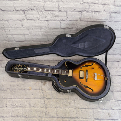 Epiphone Joe Pass Emperor II VS Hollow Body Electric w/ Epiphone Hard Case