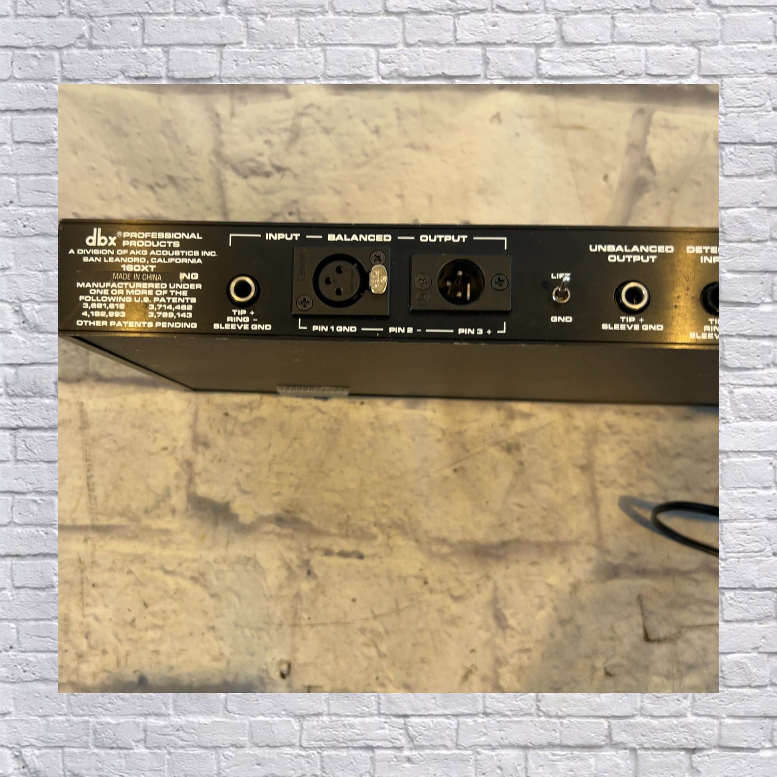 DBX 160XT Compressor Limiter