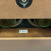 Unknown 2x10 Brown Lacquered Tweed Guitar Cabinet Celestion Greenback