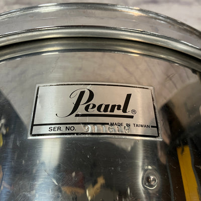 Vintage 80s Pearl Silver 13 Inch Snare