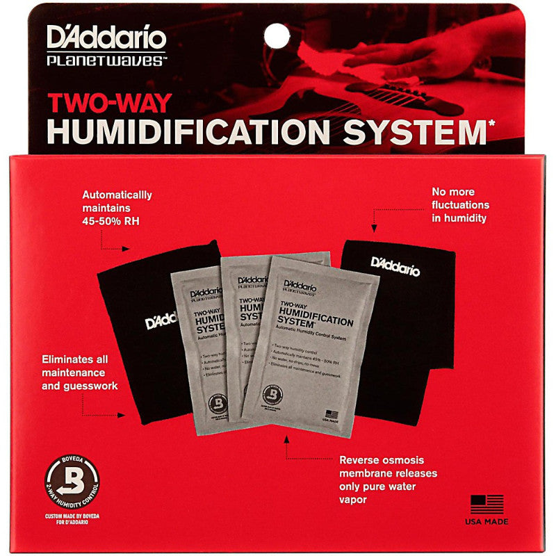 Planet Waves Humidipak Automatic Humidity Control System (For Guitar)